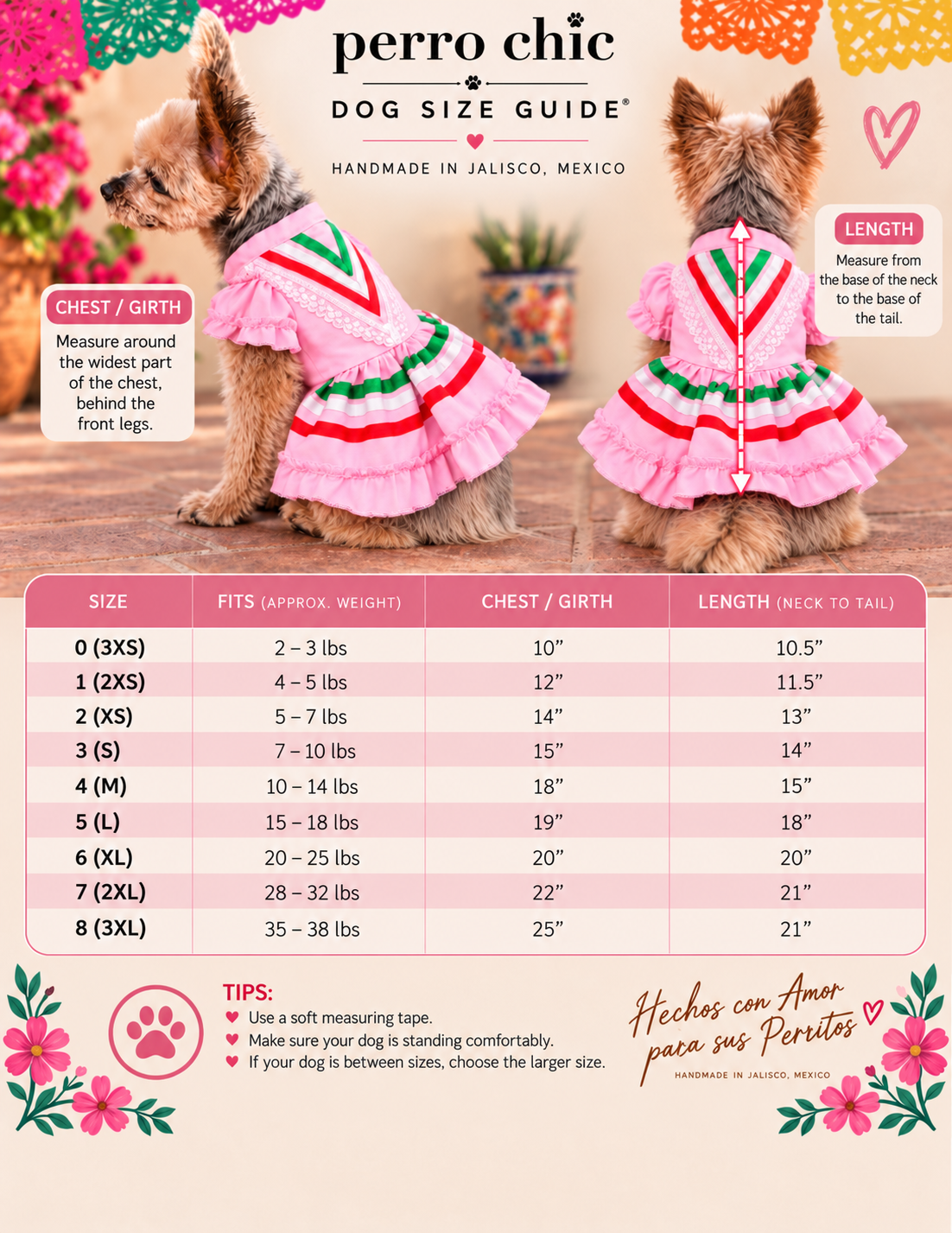 Folklorico Dress (Pink)