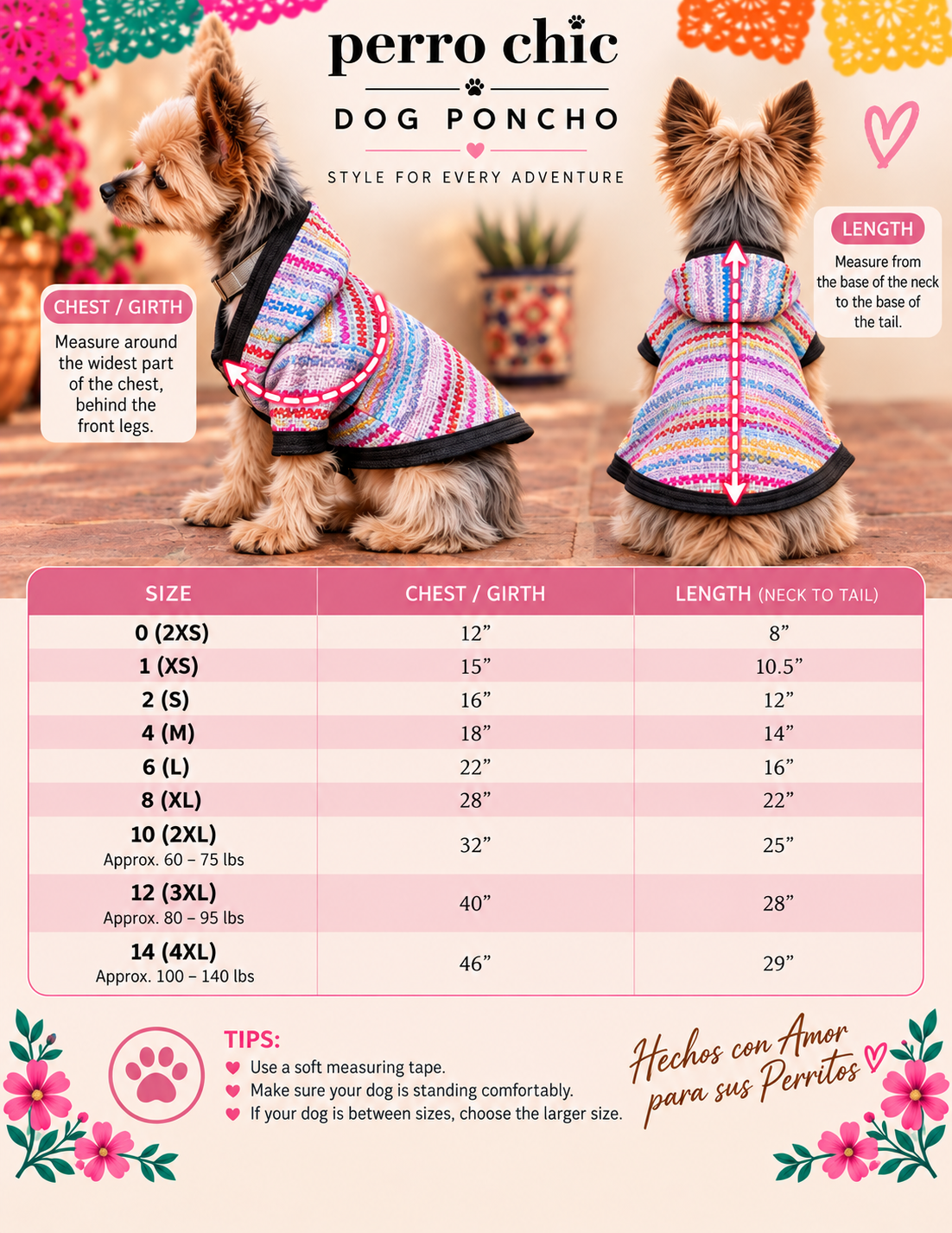 Dog Poncho