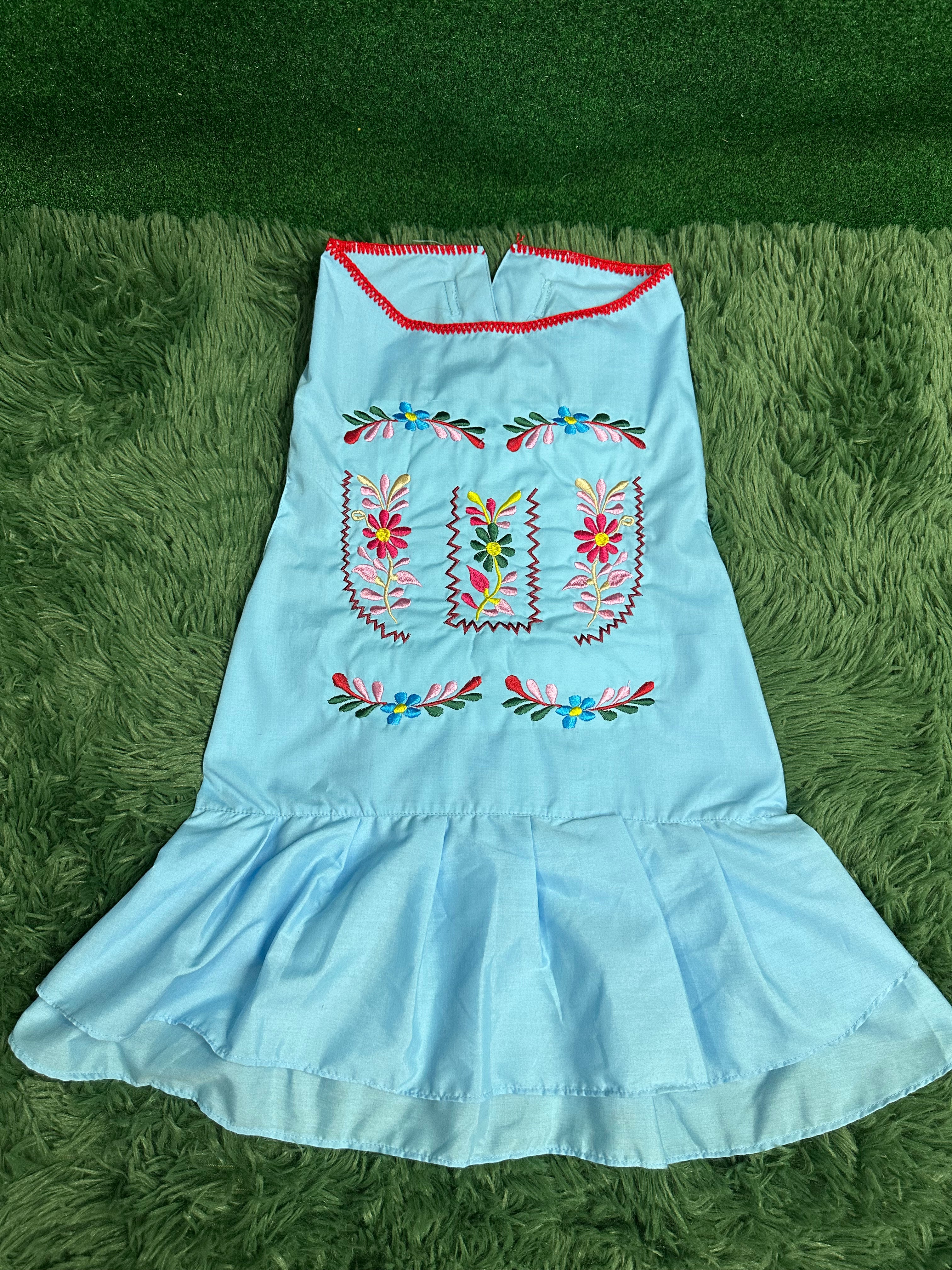 Embroidered Dress