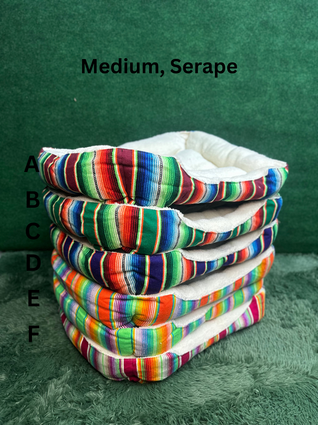 Dog Beds, Serape & Poncho style!